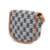 Celine Mini Triomphe Embroidered Canvas Besace Crossbody Secondhand