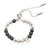 Louis Vuitton Silver Monogram Beads Bracelet Secondhand