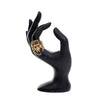 Gucci Gold Plated Lion Head Ring Secondhand