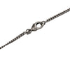 Chanel CC Brass Strass Camellia Pendant Necklace Secondhand