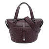Bottega Veneta Nappa Intrecciato Tambura Satchel Secondhand