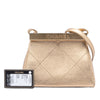 Chanel Small Calfskin Kiss Lock Frame Bag Secondhand