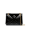 Chanel Black Patent Leather Shoulder Bag - '90s Second hand