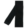 Gianfranco Ferré Black Knitted Silk Tie - '90s Second hand