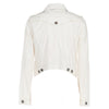 Burberry White Cotton Jacket - 2010s Second hand