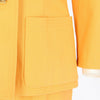 Chanel Orange Cotton Skirt Suit - '90s Second hand