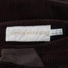 Claude Montana Brown Velvet and Wool Trousers - '70s Second hand