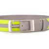 Issey Miyake Grey Leather Belt - '90s Second hand