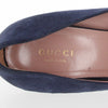 Gucci Blue Suede Pumps - 2010s Second hand
