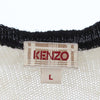 Kenzo Black and White Striped Cotton Top - 2000s Second hand