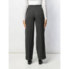 Lanvin Grey Wool Darted Trousers - 2000s Second hand