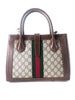 Gucci Ophidia Top Handle Tote GG Coated Canvas with Leather