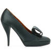 Lanvin Black Satin Pumps - 2000s Second hand