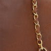 Chanel Brown Leather Shoulder Bag - '90s Second hand