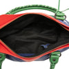 Secondhand Balenciaga Multicolor Lambskin Motocross Classic First Satchel