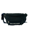 Secondhand Balenciaga Nylon Logo Wheel Belt Bag