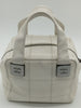 Secondhand Chanel Choco Bar White Cavier Handbag