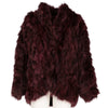 A.N.G.E.L.O. Vintage Cult Burgundy Lapin Fur - '80s Second hand