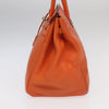 Hermes Birkin Handbag Orange Togo with Palladium Hardware