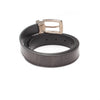 Leather Buckle Belt - '10s Second-hand