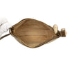 Secondhand Bottega Veneta Metallic Intrecciato Trimmed Cervo Deerskin Illusion Shoulder Bag