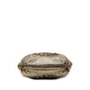 Secondhand Bottega Veneta Metallic Intrecciato Trimmed Cervo Deerskin Illusion Shoulder Bag