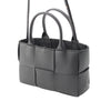Secondhand Bottega Veneta Mini Lambskin Intreccio Arco Tote