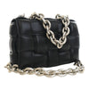 Secondhand Bottega Veneta Nappa Intrecciato Padded Chain Cassette Satchel