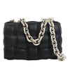Secondhand Bottega Veneta Nappa Intrecciato Padded Chain Cassette Satchel
