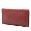Secondhand Bottega Veneta Nappa Intrecciato Turn Lock Clutch