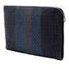 Secondhand Bottega Veneta Tricolor Nappa Intrecciato Clutch