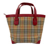 Secondhand Burberry Haymarket Check Canvas Tote