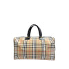 Secondhand Burberry Haymarket Check Canvas Travel Bag