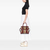 Secondhand Burberry Haymarket Check Coated Canvas Minford Portrait Satchel