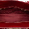Secondhand Burberry Haymarket Check Coated Canvas Minford Portrait Satchel