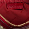 Secondhand Burberry Haymarket Check Coated Canvas Peyton Crossbody