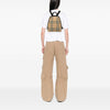 Secondhand Burberry House Check Canvas Backpack