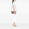 Secondhand Burberry House Check Canvas Derby Abingdon Convertible Satchel