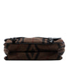 Secondhand Burberry House Check Canvas Flap Crossbody