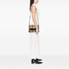 Secondhand Burberry House Check Canvas Flap Crossbody
