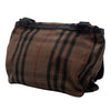 Secondhand Burberry House Check Canvas Flap Crossbody