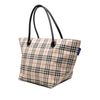 Secondhand Burberry House Check Canvas Tote
