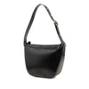 Secondhand Burberry House Check Trimmed Leather Shoulder Bag