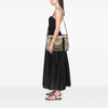 Secondhand Burberry Large Haymarket Check Coated Canvas Northfield Satchel
