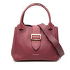 Secondhand Burberry Medium Grained Calfskin Buckle Tote