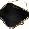Secondhand Burberry Metallic Leather Peyton Bow Crossbody