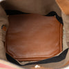 Secondhand Burberry Mini Mega Check Canvas Ashby Tassel Bucket Bag