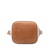 Secondhand Burberry Mini Mega Check Canvas Ashby Tassel Bucket Bag