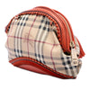 Secondhand Burberry Prorsum Haymarket Check Coated Canvas Brogue Tassel Crossbody