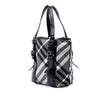 Secondhand Burberry Small Beat Check Nylon Victoria Tote